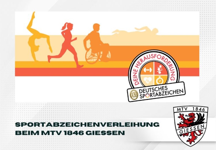 Sportabzeichenverleihung beim MTV 1846 Gießen